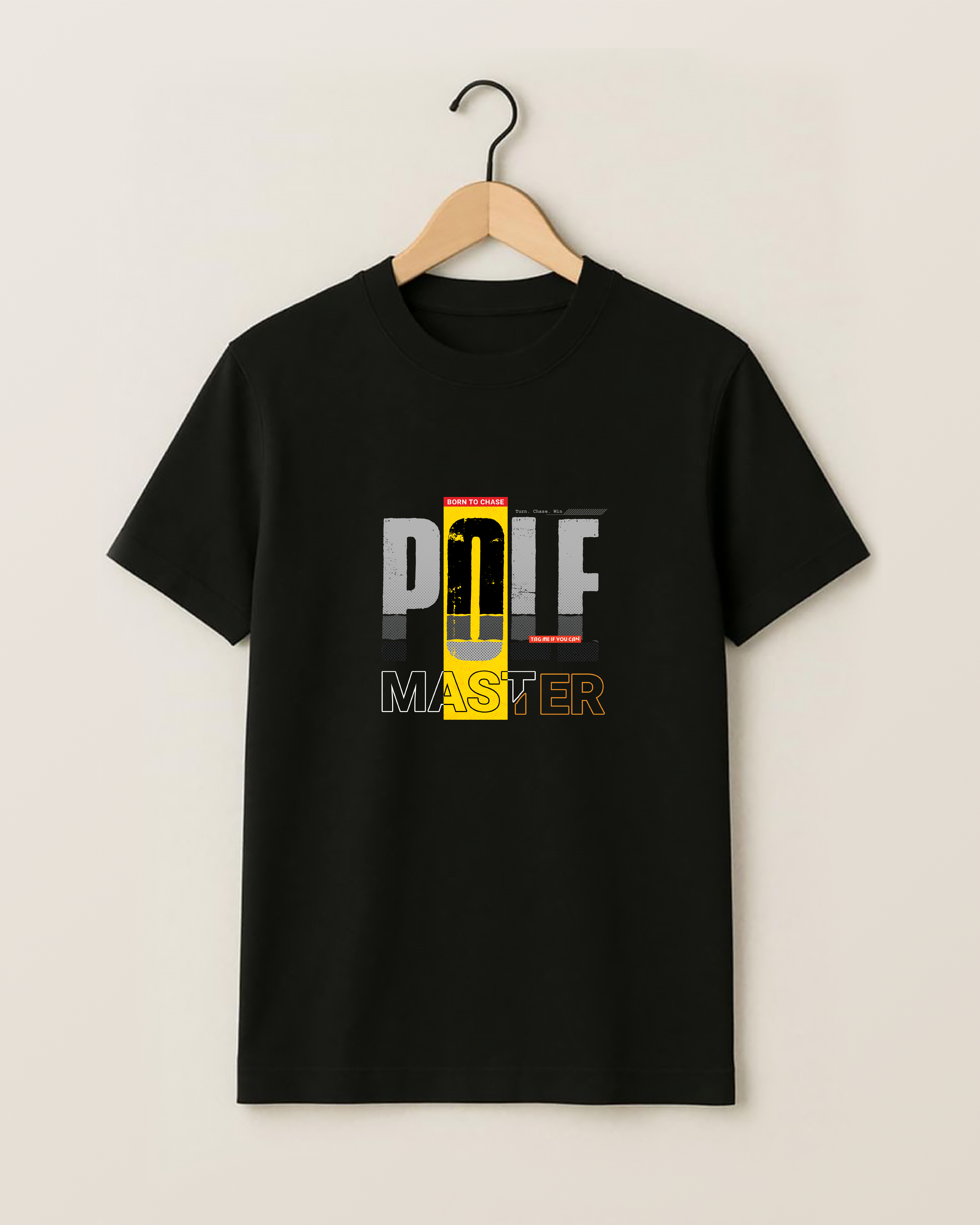 Pole Master Black Graphic T-Shirt